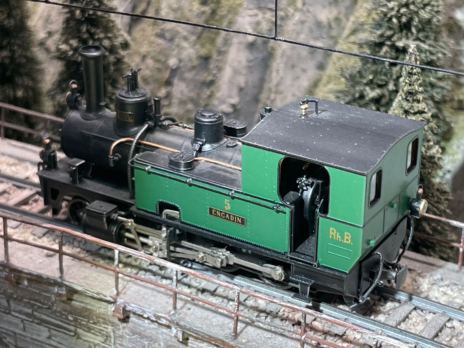 Ferro-suisse Modellini di ferrovie: Ferro Suisse, Engadin Nr. 5, selten !!! – Usato da Krummenau venduto da ferrotech 7