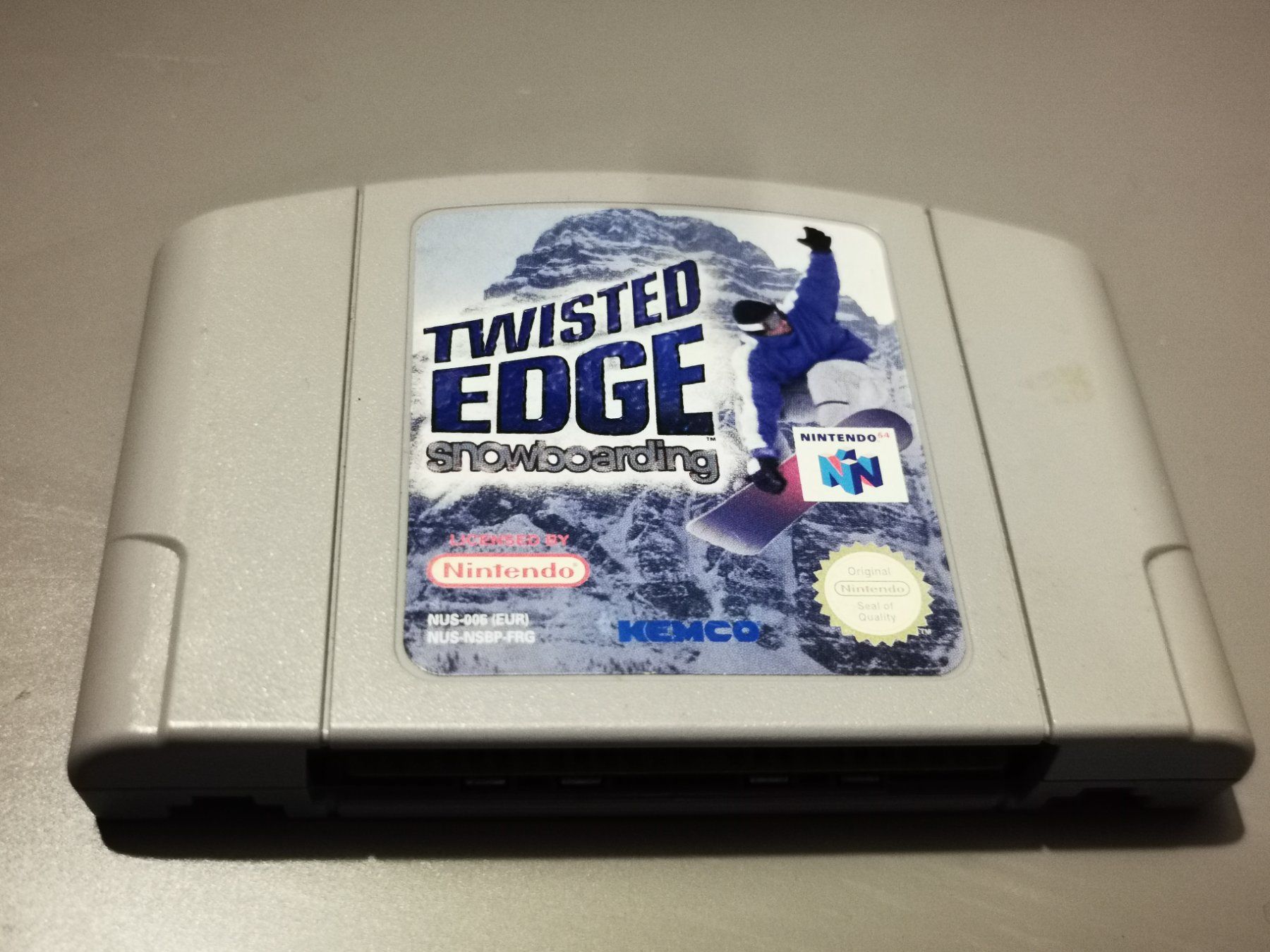 Nintendo Spiele: Nintendo 64 - Twisted Edge Snowboarding - getestet N64 1998 – Gebraucht aus Opfikon von Yoshis_World 1
