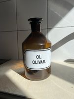 flacon d’apothicaire OL. OLIVAR