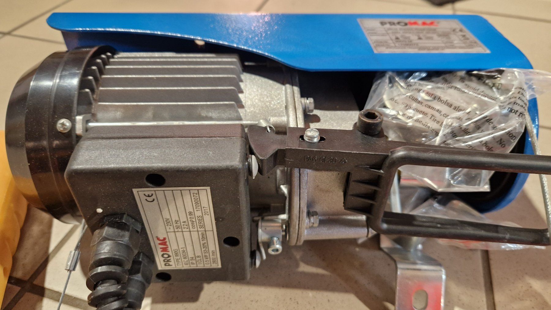 Sonstiges zum Lager & Transport: Seilzug/Winde elektrisch Promac – Neu (gemäss Beschreibung) aus schangnau von kobeli1 2