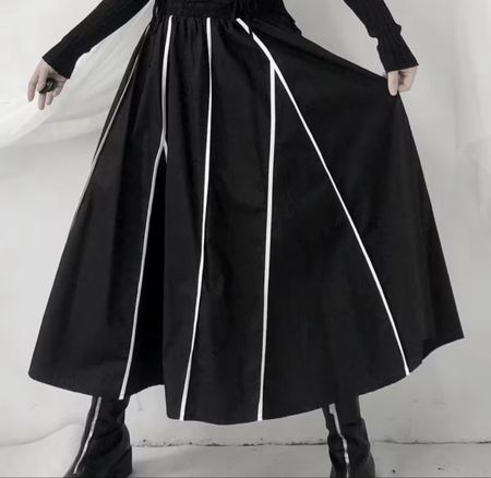 Chic Maxi Gonna- design particolare-tgM/L-nuova