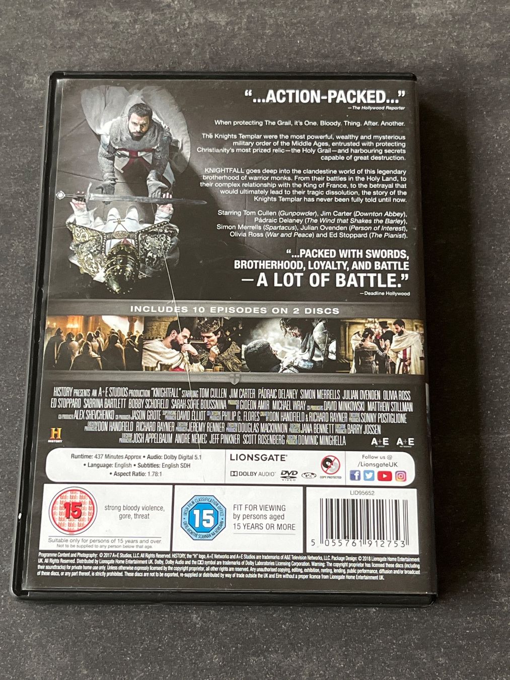 Tutti i DVDs: Knightfall Season 1 – Usato da Aarau venduto da Swifty03 1