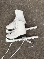 Schlittschuhe weiss Davos Gold Gr. 30 gut