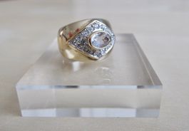 Fingerring Silber und Zirkonia