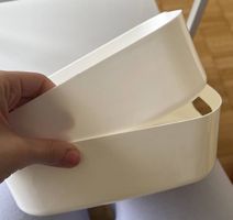 2 White box organizers