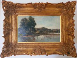 Öl - XX - Halberg-Krauss, Fritz (1874 - 1951) - Originalrahm