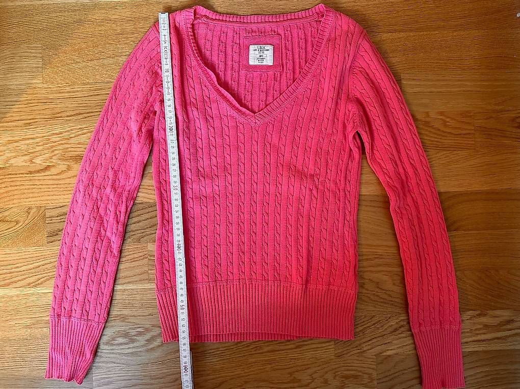 H&M Maglioni & Felpe: Strickpullover Polo von L.O.G.G by H&M. Rosa. Gr S. – Usato da Zürich venduto da Sunnyflower97 1