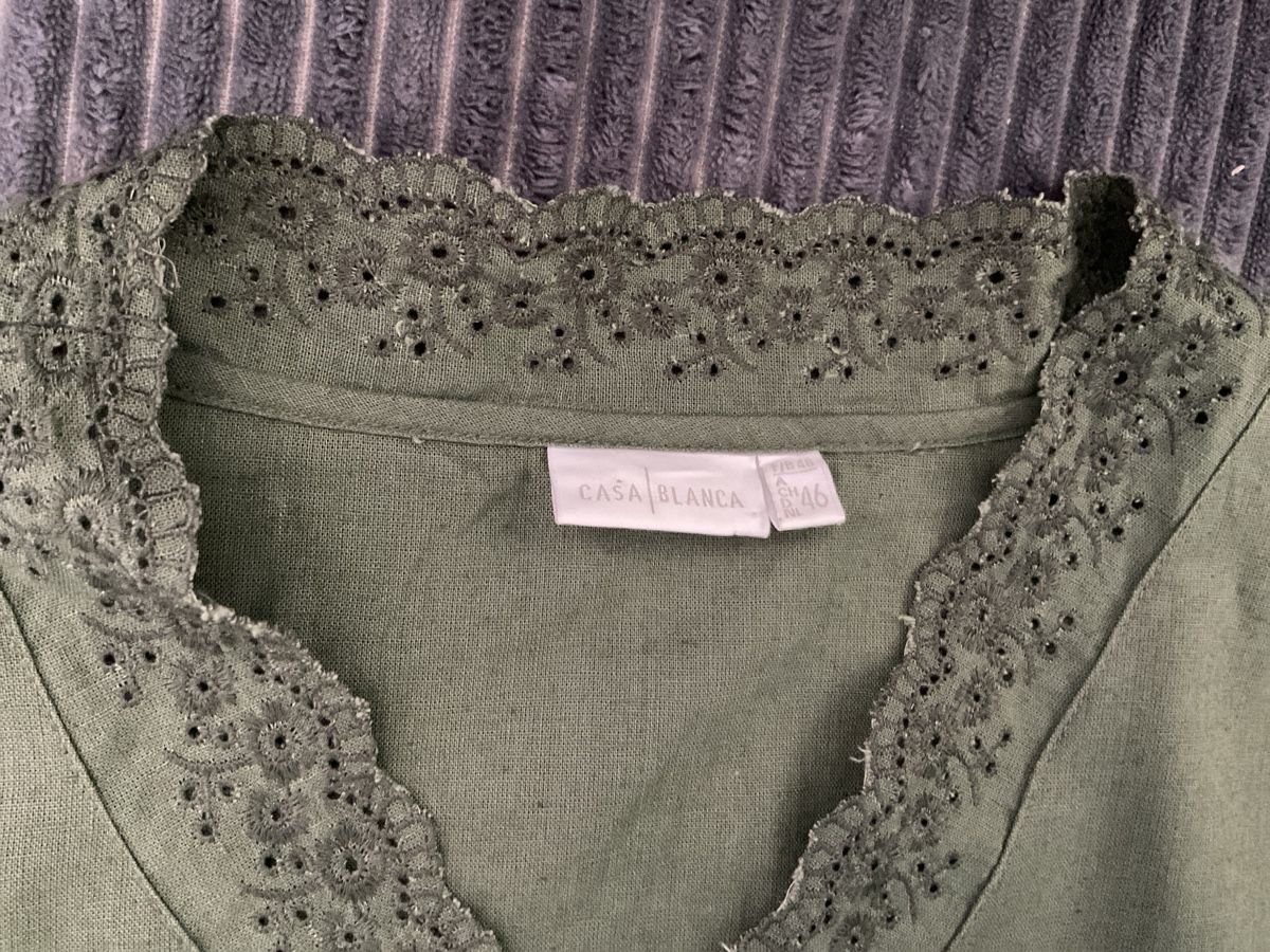Anzüge & Kostüme: Ensemble Lin/coton couleur verte taille 46 – Gebraucht aus Düdingen von Yellow 2