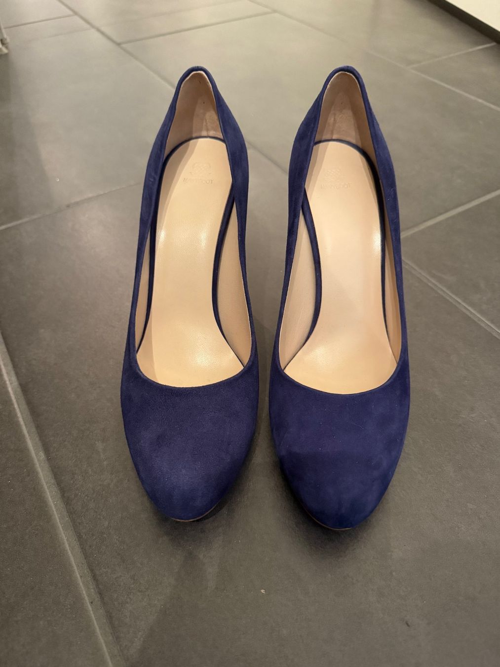 Navyboot Scarpe da donna: Navyboot Wilderleder-Pumps royalblau, Grösse 39 – Usato da Wittinsburg venduto da redrose296 2