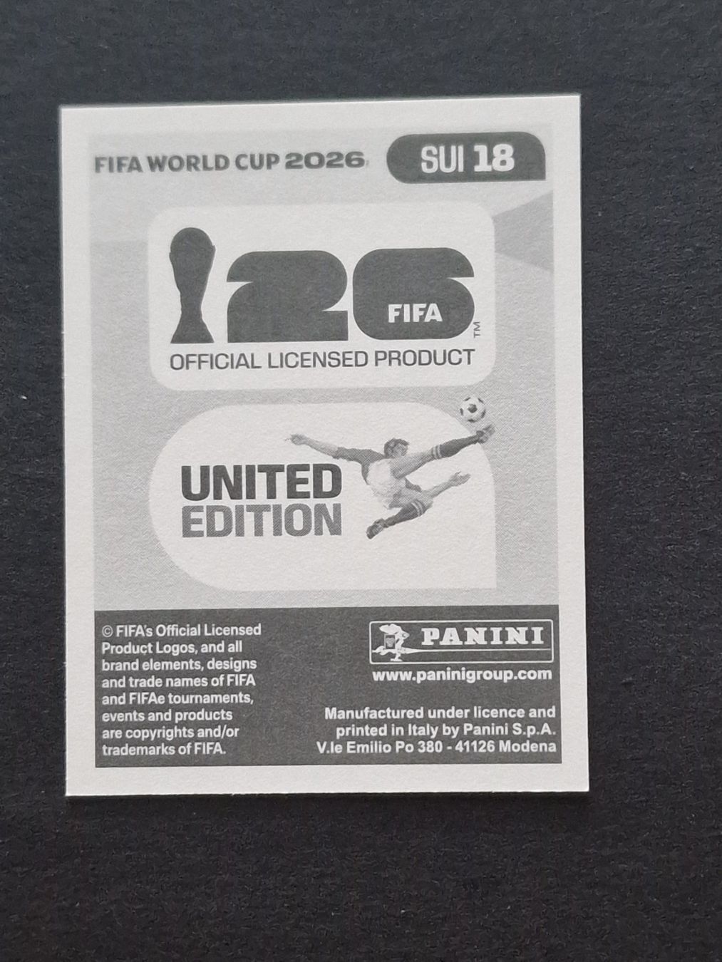 Panini Carte collezionabili: Panini - Ruben Vargas - SUI 18 – Nuovo (secondo la descrizione) da Bouveret venduto da psv01 1