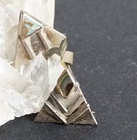OHRRINGE  925 SILBER MIT ABALONE