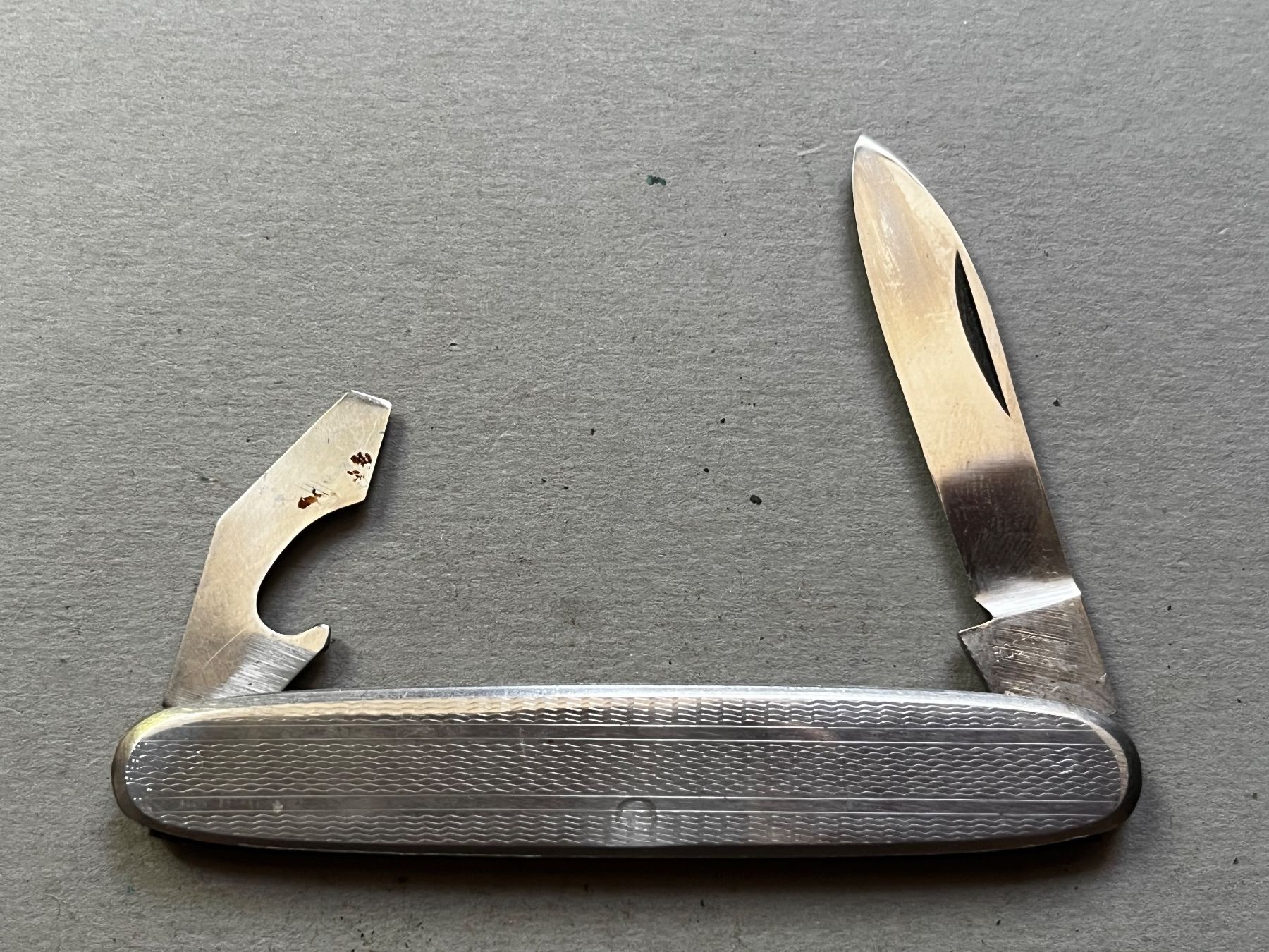Coltelli tascabile: Edelstahl Sackmesser 82 mm - Diavolezza Etui – Usato da Zürich venduto da FV.vintage 1