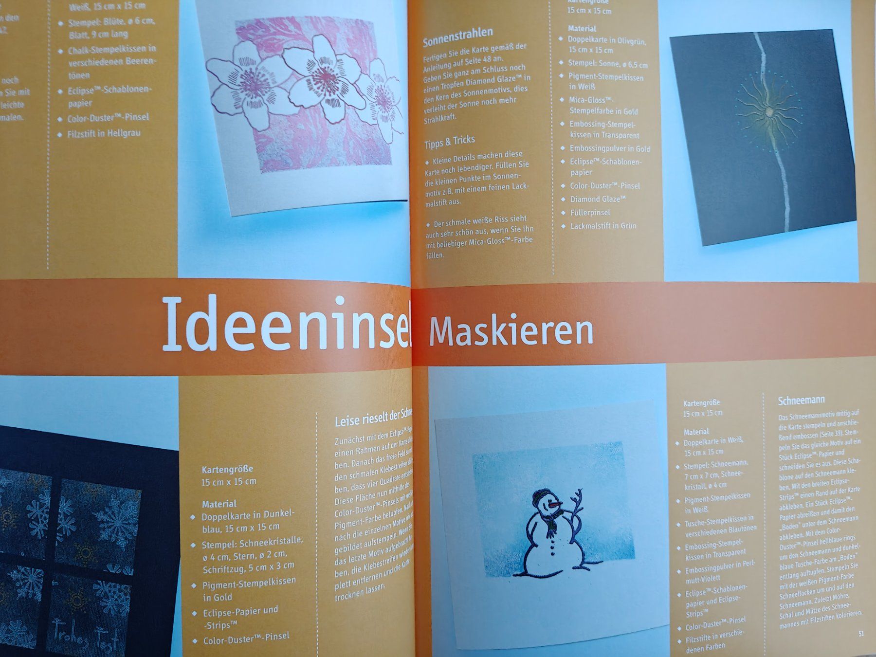 Libri: 1x1 kreativ Stempeltechniken / Topp 2010 – Usato da Muttenz venduto da Negnuja 4
