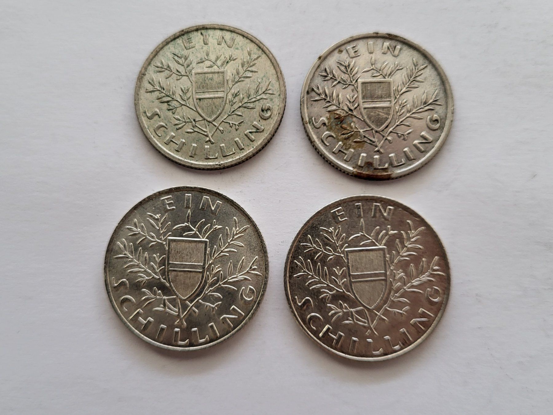 Tutti le monete: 4x 1 Schilling Silber – Usato da Pravidondaz venduto da LVtik 2