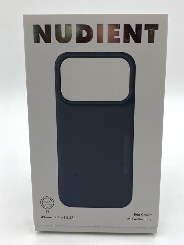 Cover & Protezioni schermo: NUDIENT | Handyhülle | iPhone 17 Pro | Blau – Nuovo (secondo la descrizione) da Wittenbach venduto da Restwert_St-Gallen 5