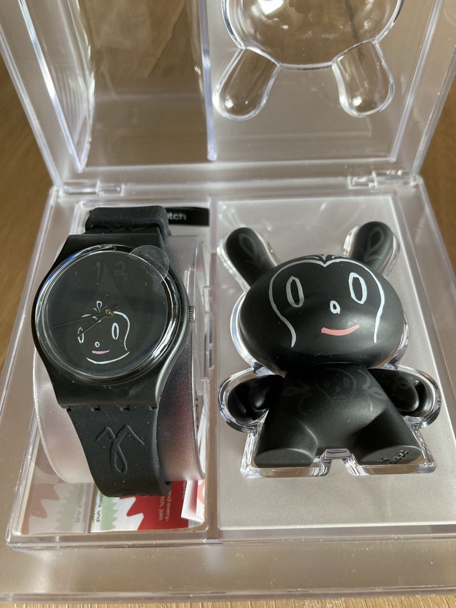 Swatch Orologi: Swatch Kidrobot Special GP 132 – Nuovo e nell'imballaggio originale da Boll venduto da Jopp1