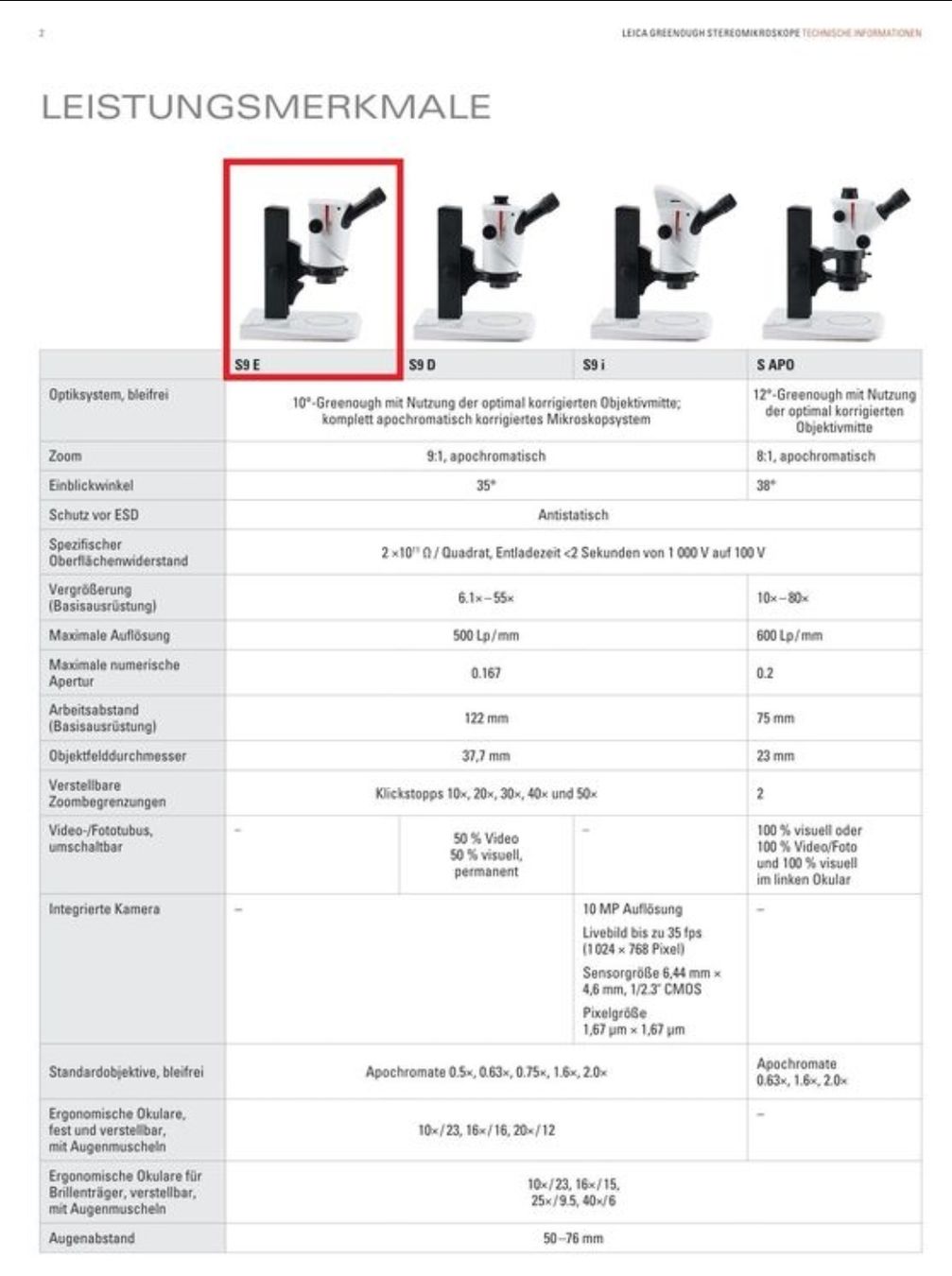 Leica Microscopi: LEICA Mikroskop Serie S9E – Usato da Arbon venduto da my_shopping 8