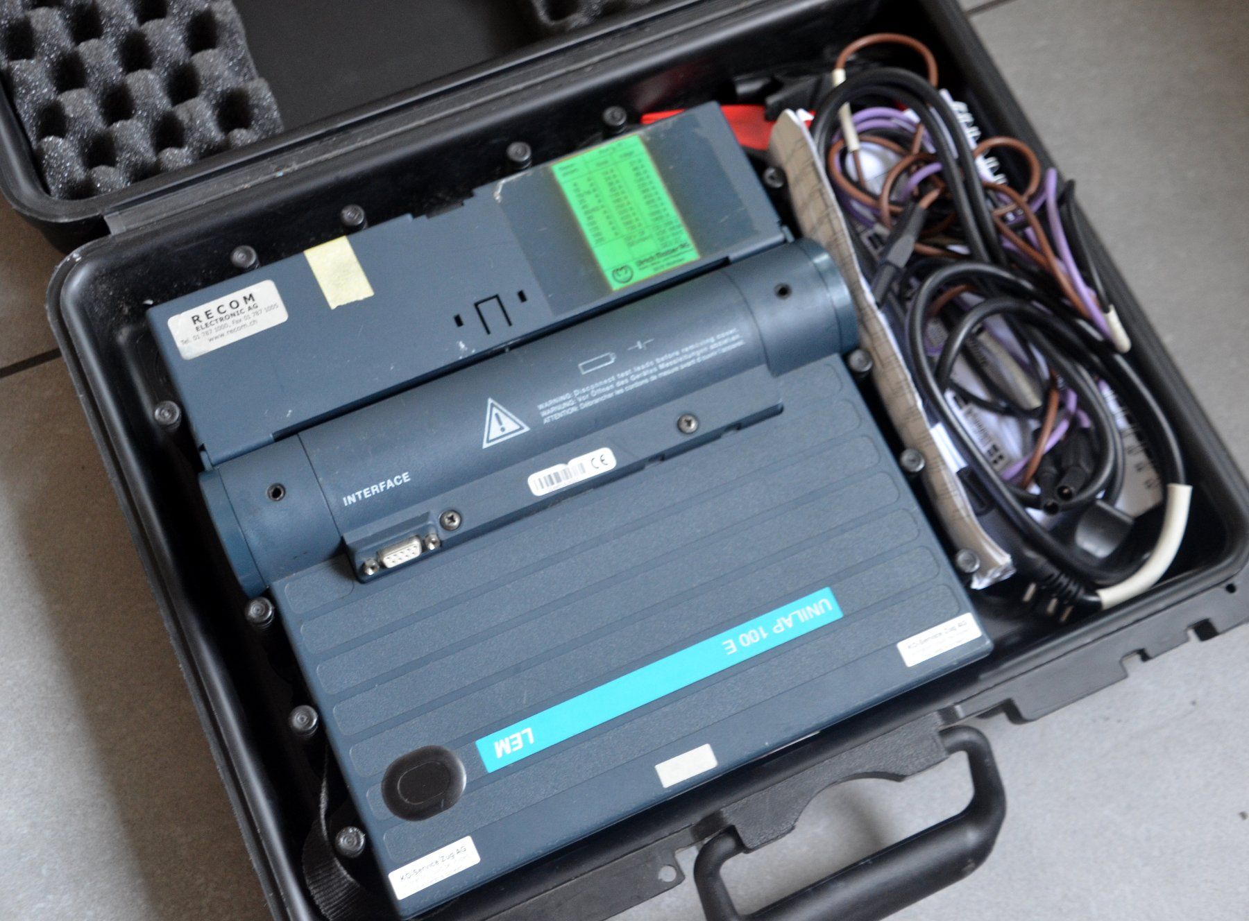 Messen: LEM UNILAP 100E testeur d'installation / Installationstester – Gebraucht aus Collonges von arashee 3