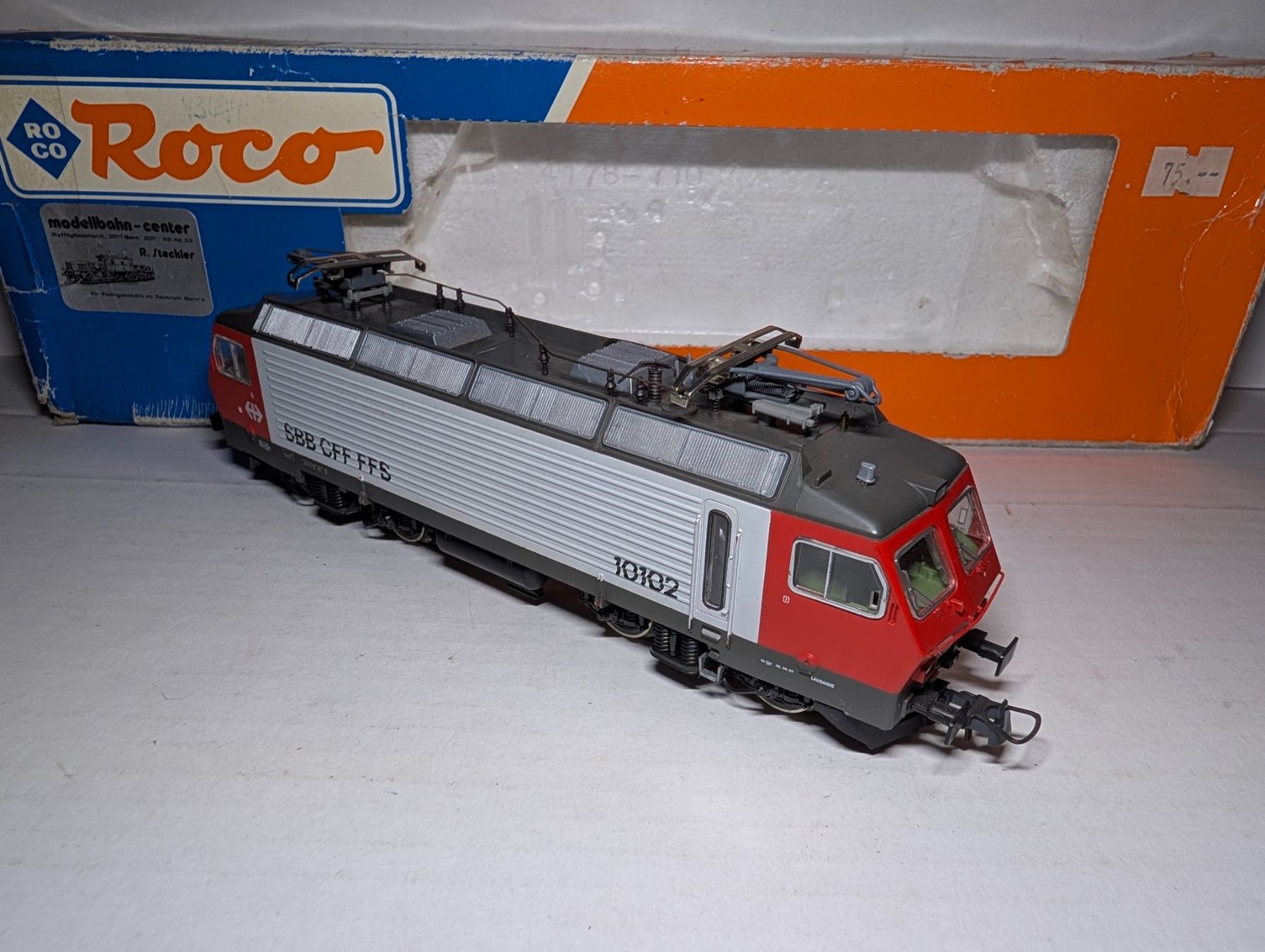 ROCO 43512 (04178) SBB Re 4/4 IV 10102 DC (D'occasion) à Gland pour CHF ...