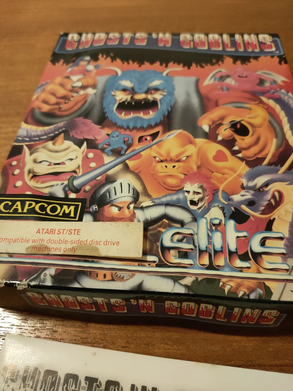Spiele: RAR# ATARI ST/STE Game GHOSTS 'N GOBLINS 1990 ! CIB SELTEN ! – Gebraucht aus Gossau SG von Samus8 7