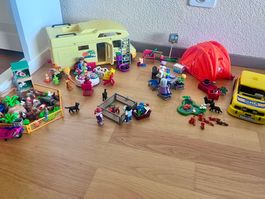 Playmobil Set mit Wohnmobil und Camping (Reisen)