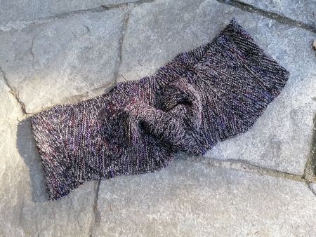 Möbius Loop schwarz-bunt   NEU
