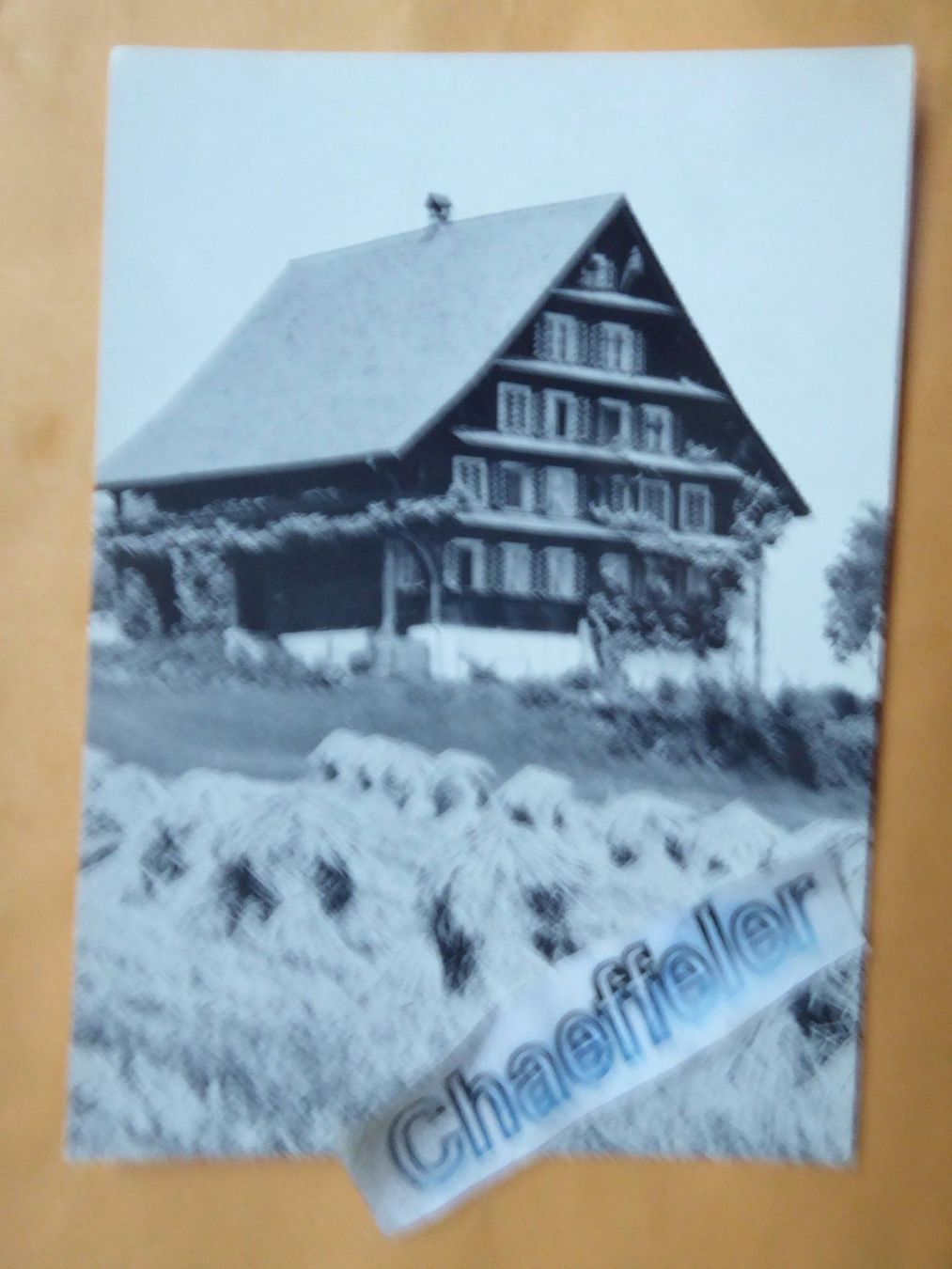 Cartoline postali: Bauernhaus Cham / ZG – Usato da Zürich venduto da Chaeffeler