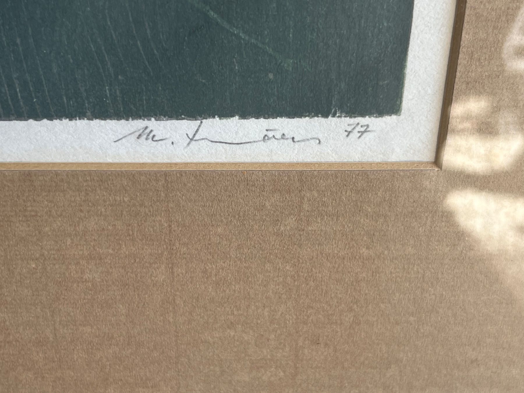 Grafiken & Lithographien: Lithografier mit Signatur, Nr 55 – Gebraucht aus Glattfelden von maa_qcj8 2
