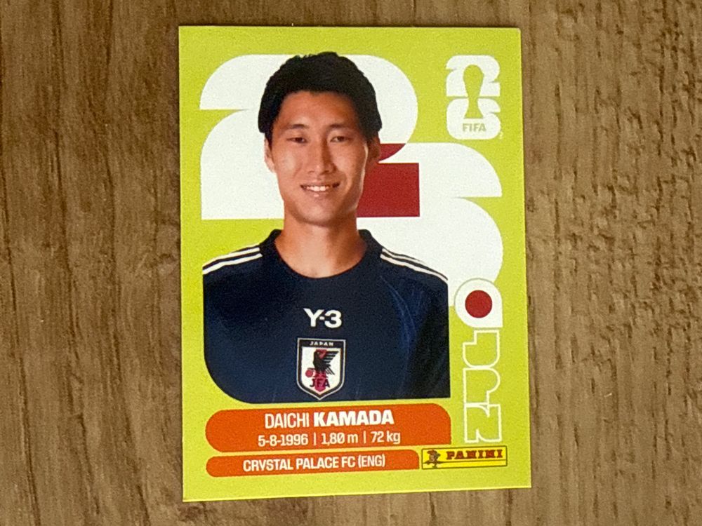 Panini FIFA World Cup 2026 Sticker Daichi Kamada JPN 11 (Gebraucht) in ...