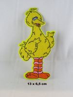 BIBO - von der Sesamstrasse - Aufnäher - Aufbügler  13x6,5cm
