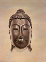 Buddha Kopf Wandmaske, Asiatische Deko für Ihr Zuhause