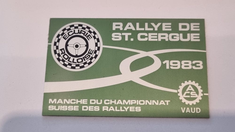 Plaque Publicitaire Tôle Rallye Du Var Sainte-Maxime 1989 - Grundig