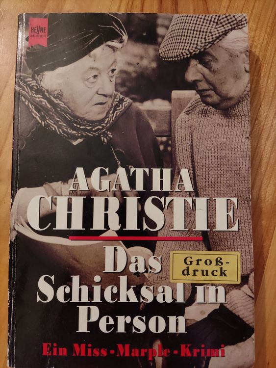 Agatha Christie Das Schicksal in Person (Grossdruck) Kaufen auf Ricardo