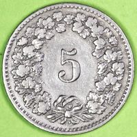 1904  /  FR. 0.05 - MÜNZE  /  RECHT GUT ERHALTEN