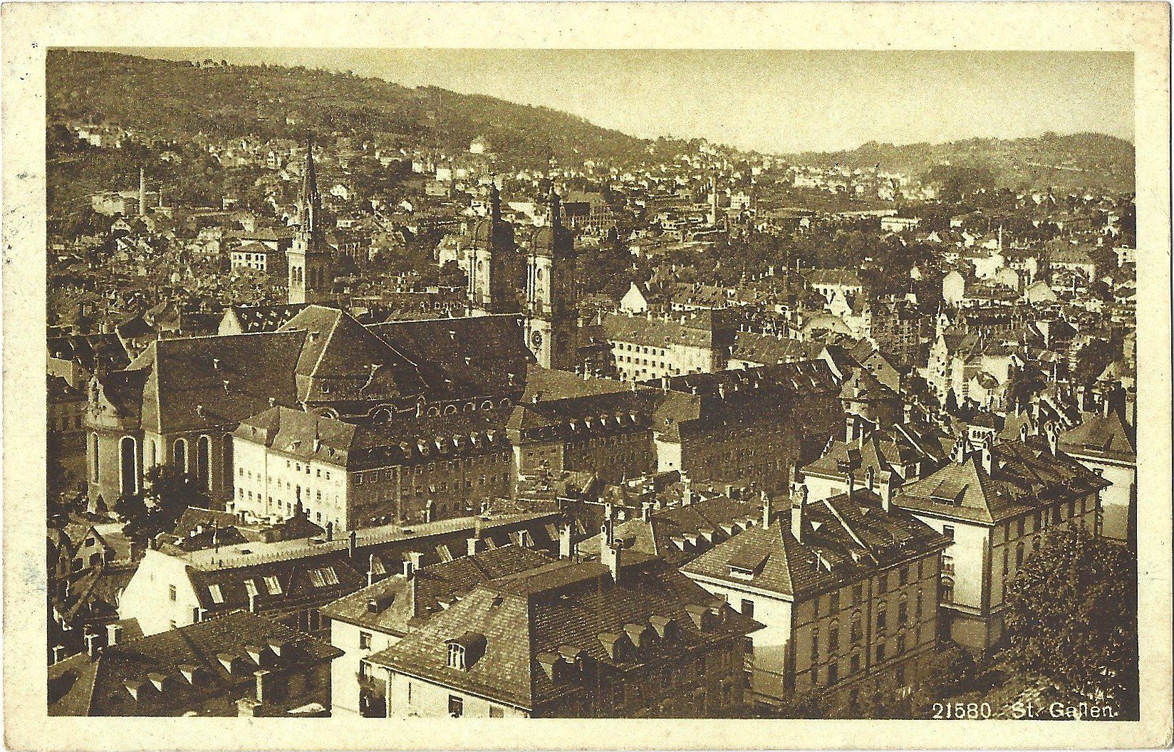 Cartoline postali: 21580    St.  Gallen – Usato da Bütschwil venduto da Jackson1A