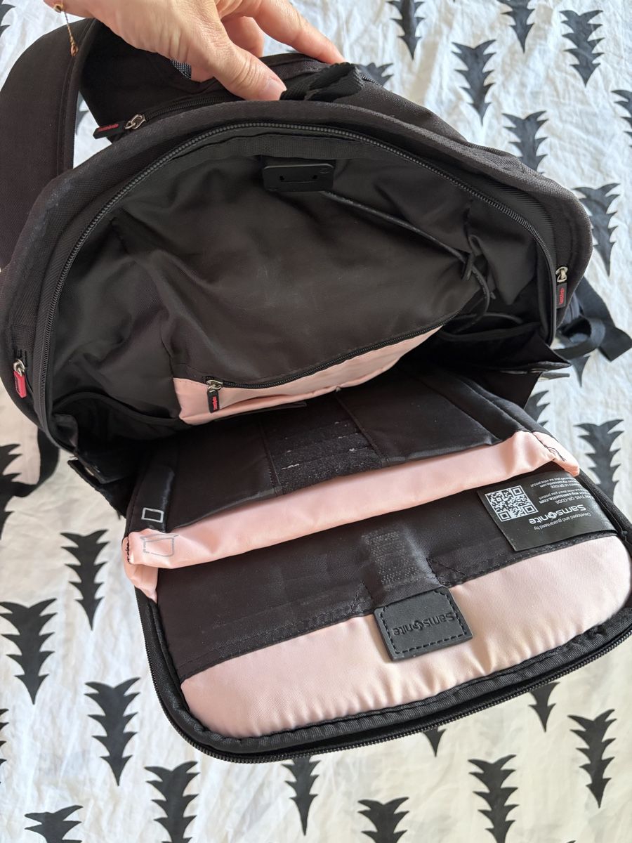 Samsonite Zaini: Samsonite Rucksack schwarz mit Laptopfach – Usato da Zürich venduto da supereme 2
