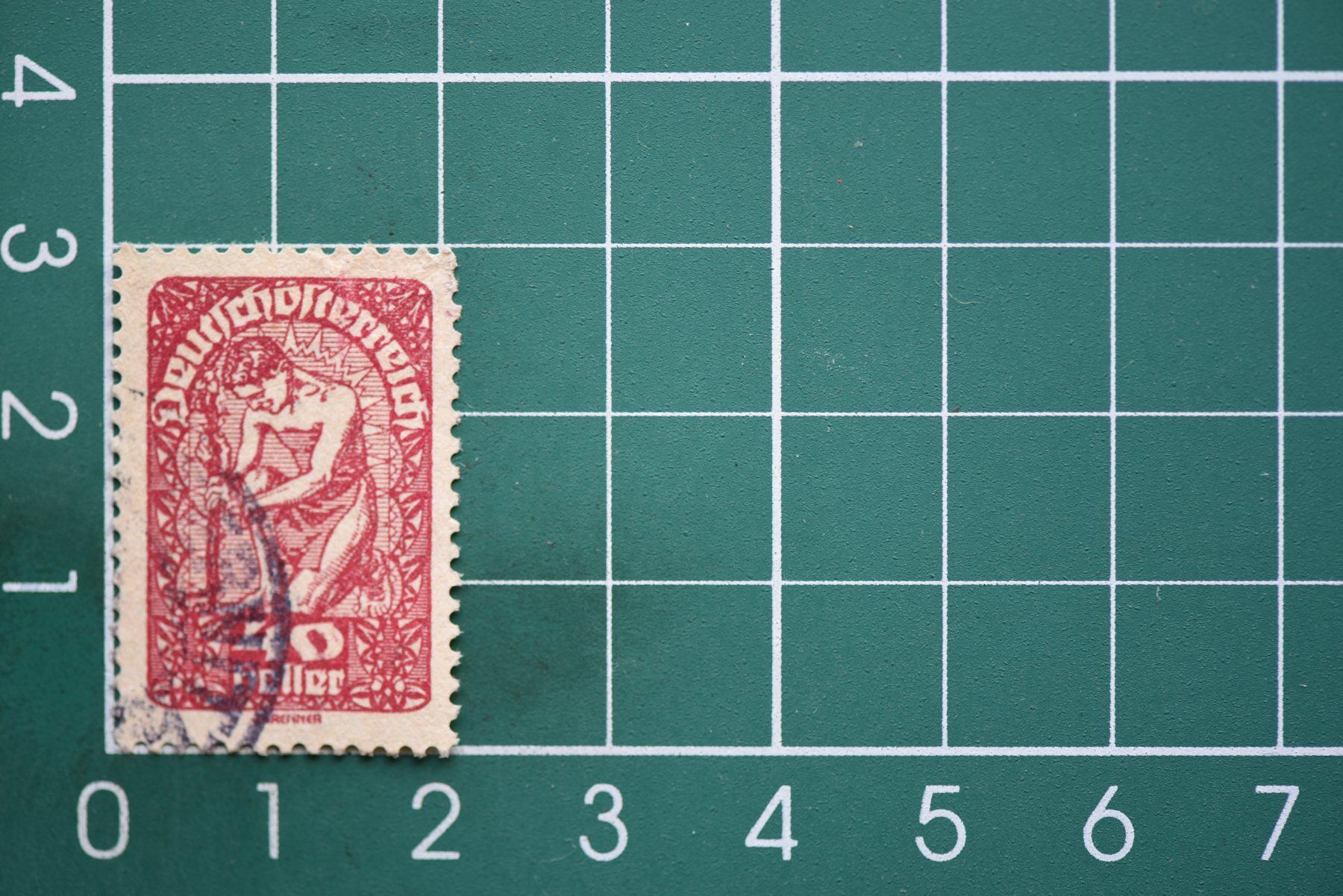 Tutti i francobolli: deutschösterreich 40 heller um 1919 /stamp – Usato da Laupen BE venduto da Gufi57