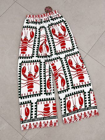 Wide-Leg Hose Gr. S-M NEW