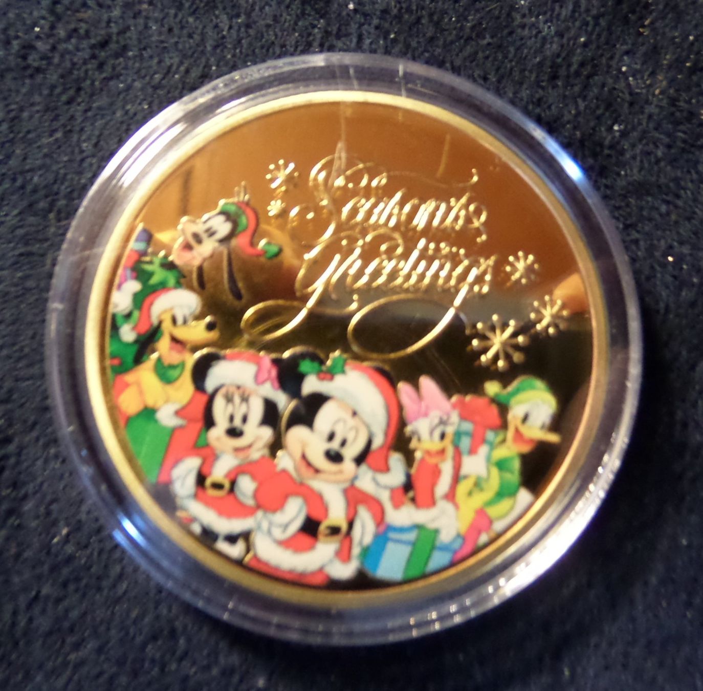 Tutti le monete: Médaille Disney - MERRY Christmas – Nuovo e nell'imballaggio originale da Nyon venduto da an54 1