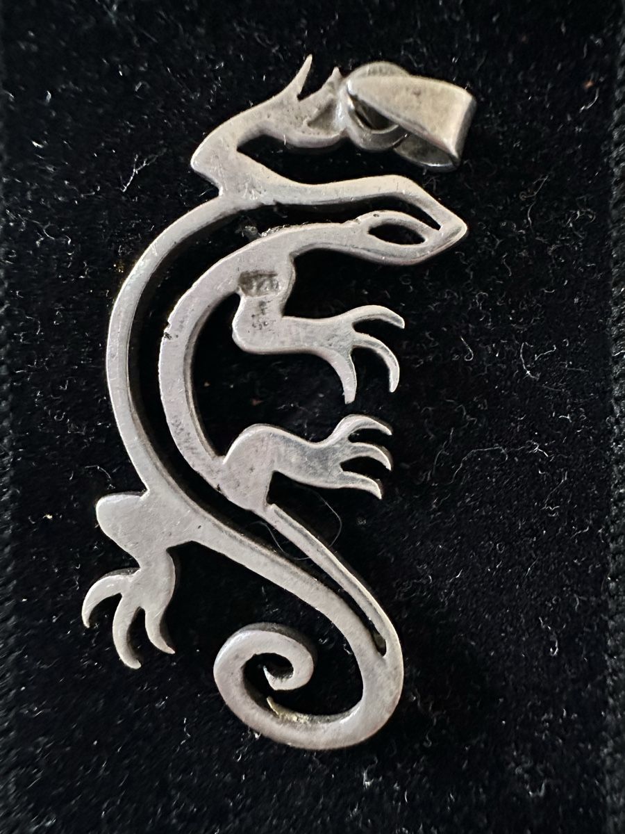 Anhänger: Gekko-Anhänger (Silber) – Gebraucht aus Adliswil von boverli 1