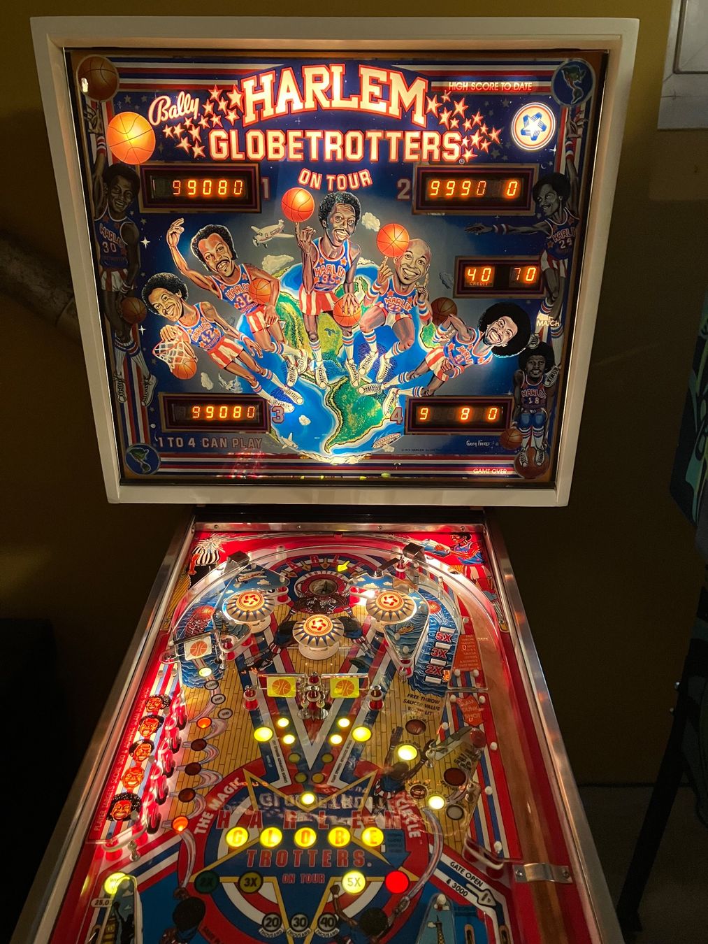 Flippers: Harlem Globetrotters Flipper – D'occasion à Winterthur par stiller301