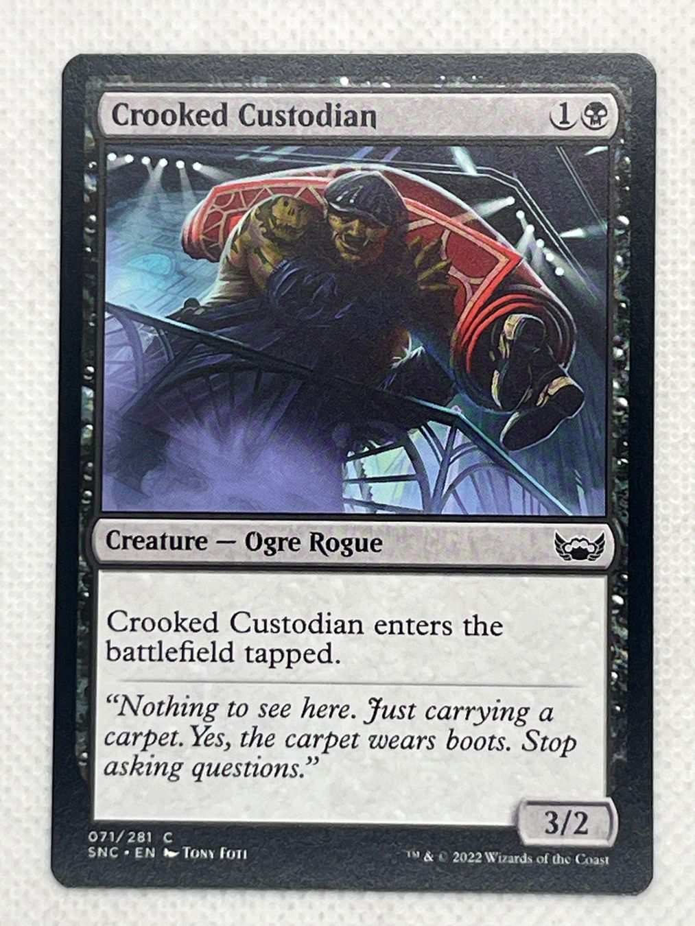 Magic The Gathering Carte collezionabili: MTG Crooked Custodian SNC 071 Englisch Common – Usato da Hinterkappelen venduto da Kim1992