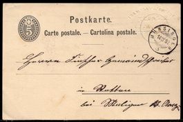 MÜNSINGEM 14.VI.82  Postkarte   Privater  EINDRUCK