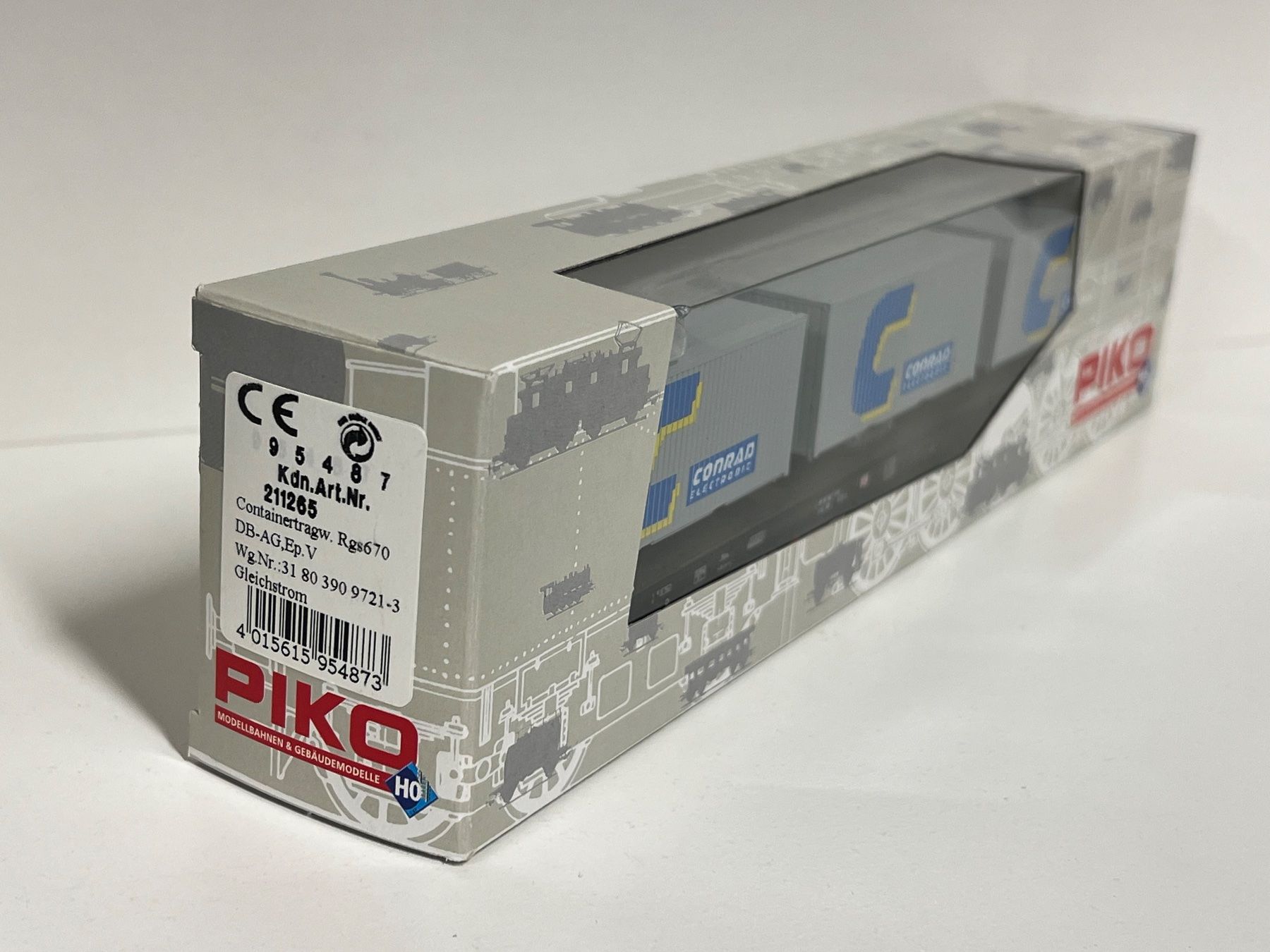 Piko Modellini di ferrovie: Piko 95487  Conrad DB H0 – Nuovo e nell'imballaggio originale da Geroldswil venduto da TopTrain54 1