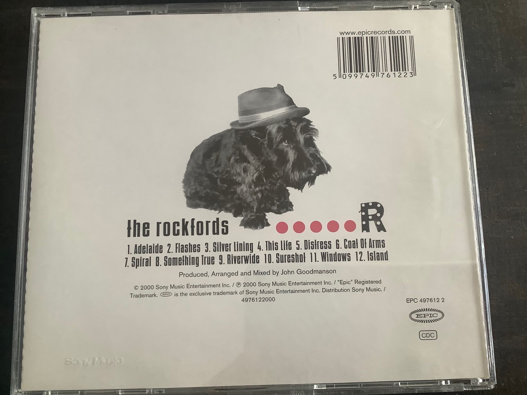 CD: The Rockfords / 2000 – Usato da Dübendorf venduto da Shreck 1