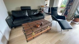 Echtleder-Sofa, Ewald Schilling