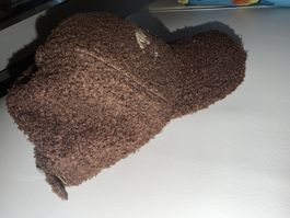 Baseball cap braun im Teddystoff
