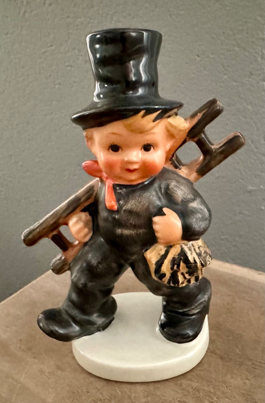 Hummel Statuette: Alte Goebel Figur Kaminfeger Schornsteinfeger Glücksbringer – Usato da Rothrist venduto da Luckywinner
