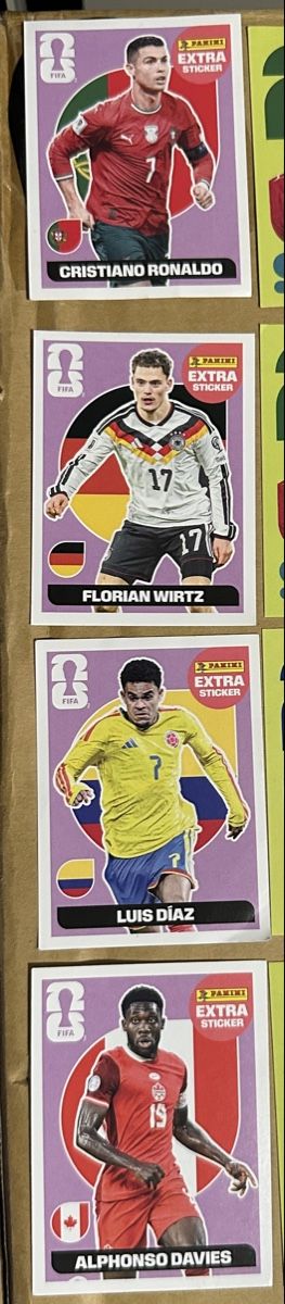 Panini Carte collezionabili: Panini Ronaldo, Yamal, Messi, Mbappe & Extra Sticker. usv. – Nuovo (secondo la descrizione) da Uster venduto da Haki.vhc 3
