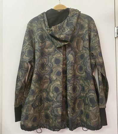 Margittes Hoodie Jacke blau/grün XL neu!